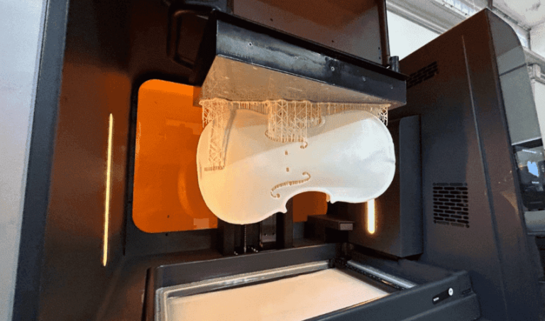 بازسازی پرینت سه بعدی ویولون پاگانینی