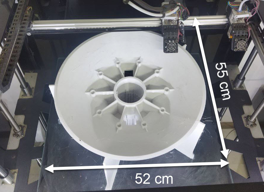 پرینت سه بعدی ابعاد بزرگ