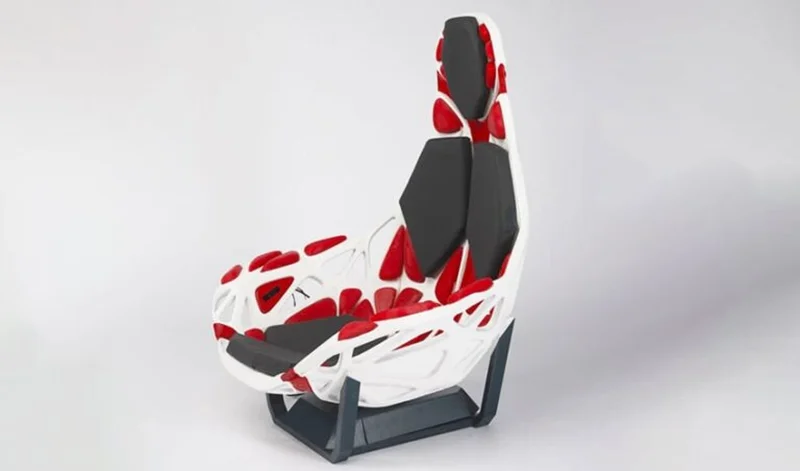 پرینت سه بعدی صندلی ماشین‌های Audi