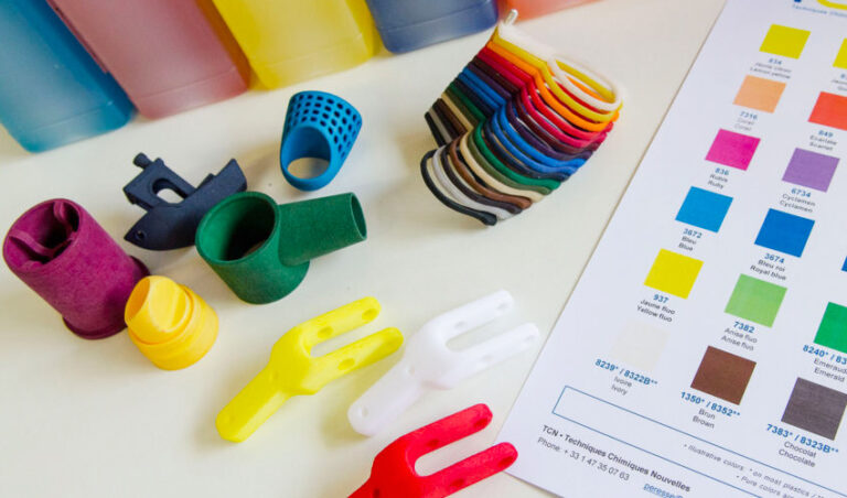 تکنیک‌های پس از پردازش برای رنگ‌آمیزی قطعات پرینت سه بعدی