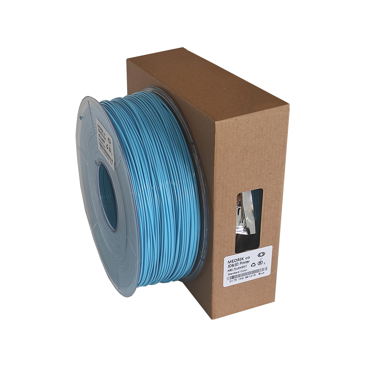 فیلامنت tpu انعطاف پذیر (Flexible) آبی فیروزه‌ای 100 گرمی