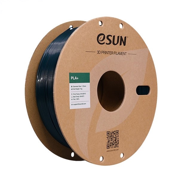 فیلامنت ایسان +PLA پلاس مشکی قطر 1.75 میلی متر (eSUN)